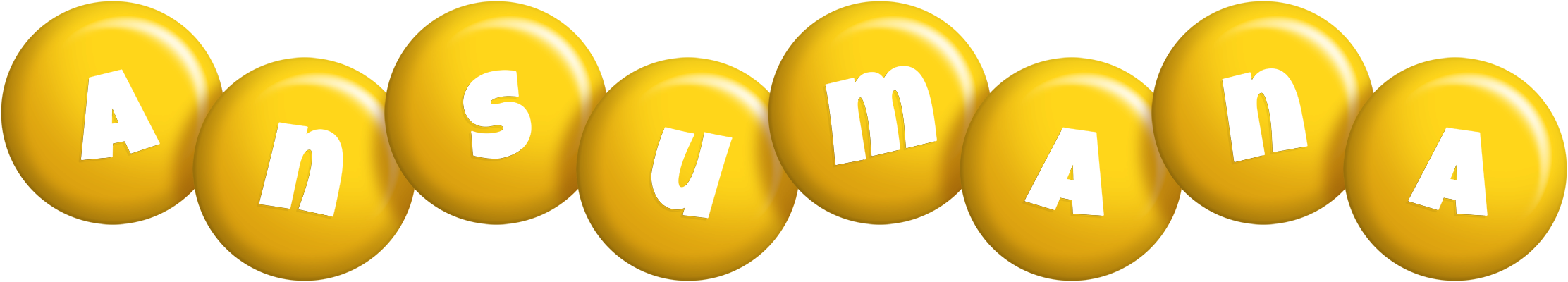 Ansumana candy-yellow logo