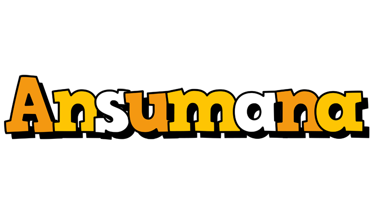 Ansumana cartoon logo