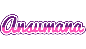 Ansumana cheerful logo