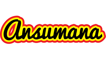 Ansumana flaming logo