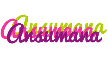 Ansumana flowers logo