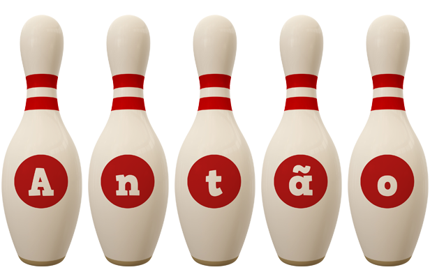 Antão bowling-pin logo