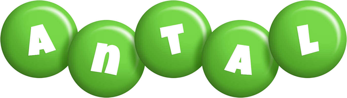 Antal candy-green logo