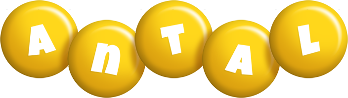 Antal candy-yellow logo
