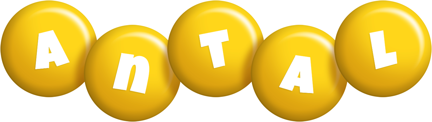 Antal candy-yellow logo