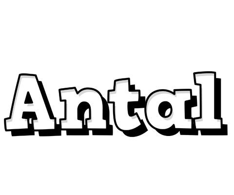 Antal snowing logo