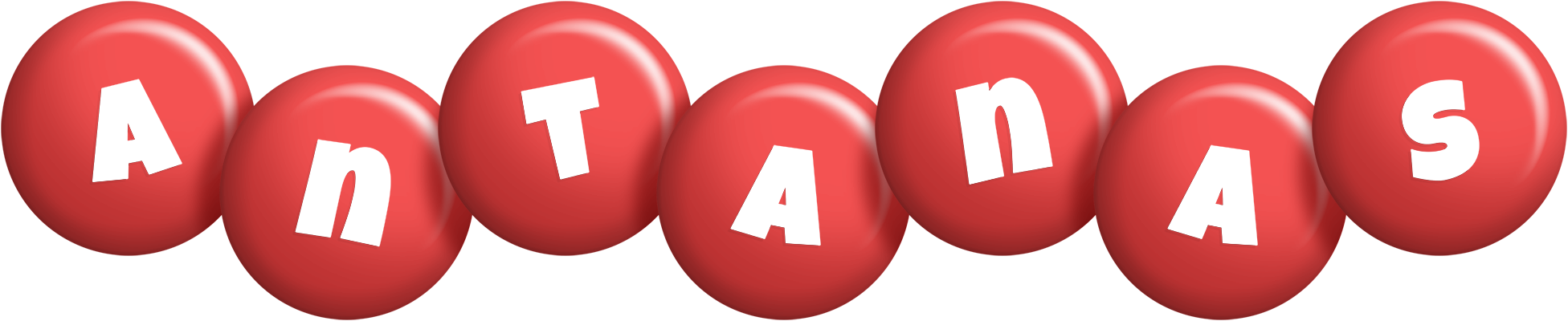 Antanas candy-red logo