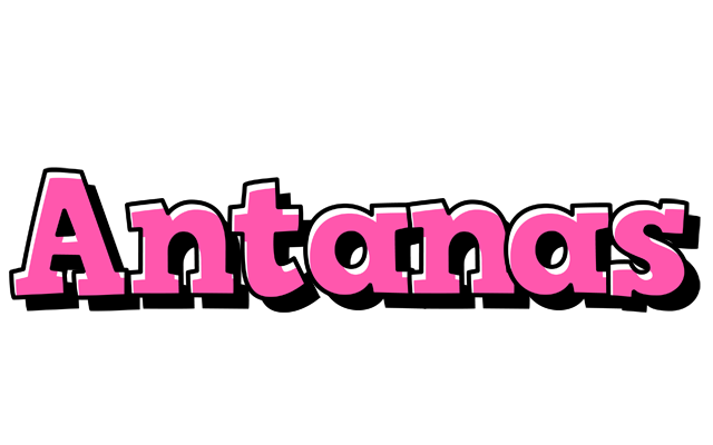 Antanas girlish logo