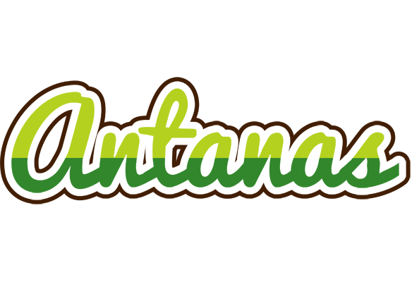Antanas golfing logo