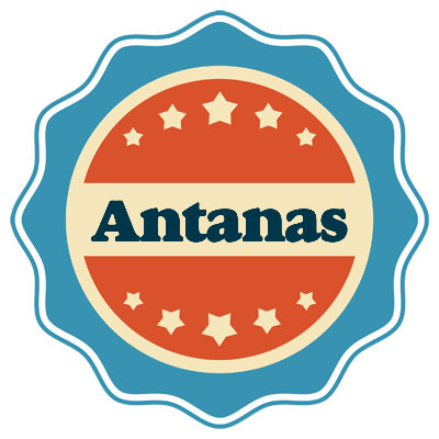 Antanas labels logo