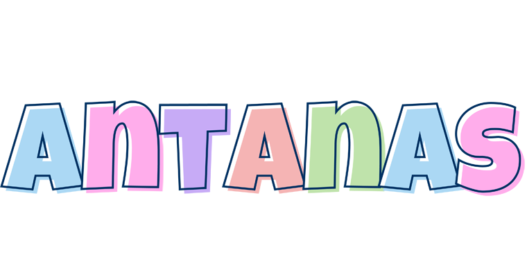 Antanas pastel logo