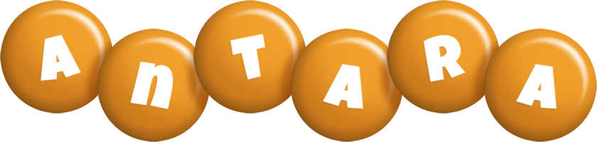 Antara candy-orange logo