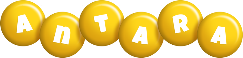 Antara candy-yellow logo