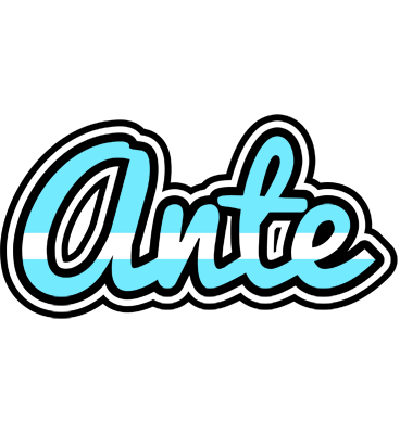 Ante argentine logo