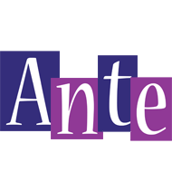 Ante autumn logo