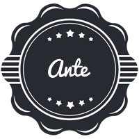 Ante badge logo