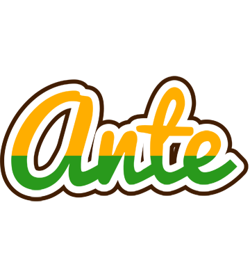 Ante banana logo
