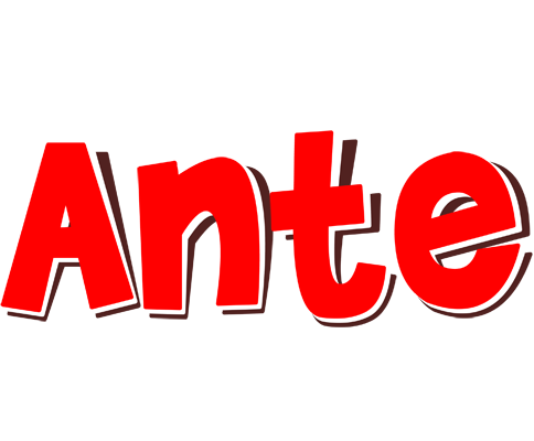 Ante basket logo