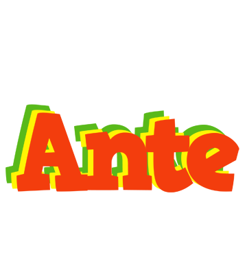 Ante bbq logo