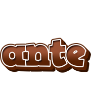 Ante brownie logo