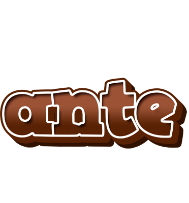Ante brownie logo