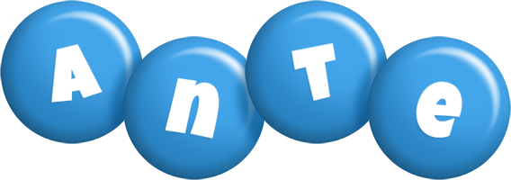 Ante candy-blue logo