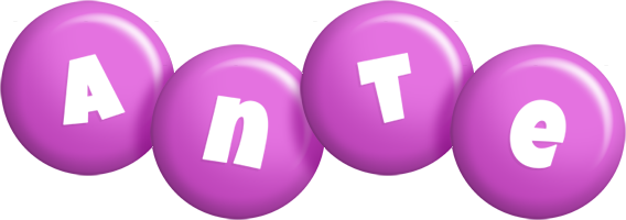 Ante candy-purple logo