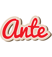 Ante chocolate logo