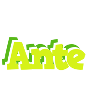 Ante citrus logo