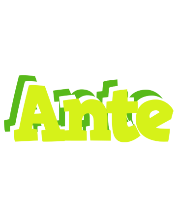 Ante citrus logo