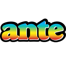 Ante color logo