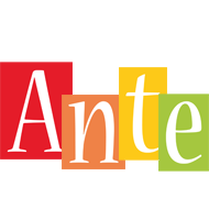 Ante colors logo