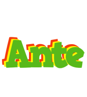 Ante crocodile logo
