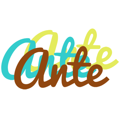 Ante cupcake logo
