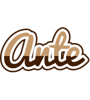 Ante exclusive logo