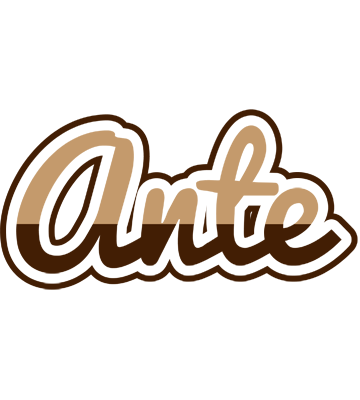 Ante exclusive logo