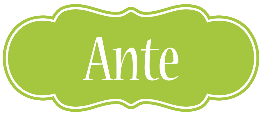 Ante family logo