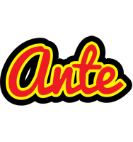 Ante fireman logo