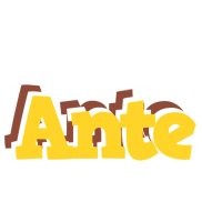 Ante hotcup logo