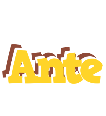 Ante hotcup logo
