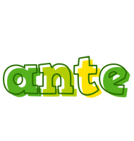 Ante juice logo