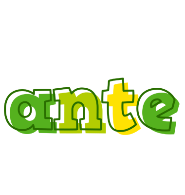 Ante juice logo