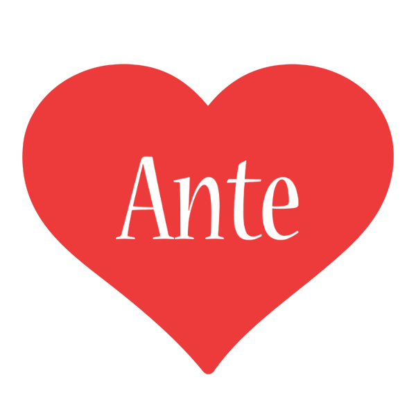 Ante love logo