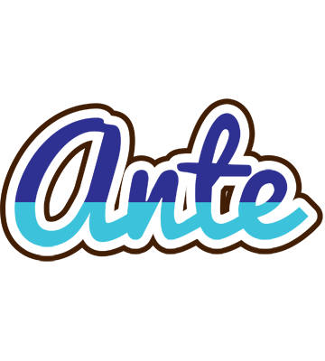 Ante raining logo
