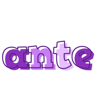 Ante sensual logo