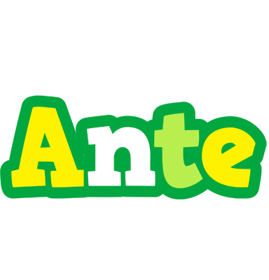 Ante soccer logo