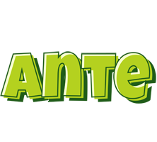 Ante summer logo