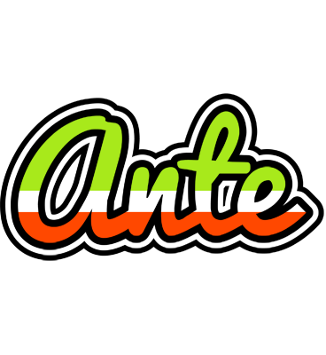 Ante superfun logo
