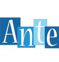 Ante winter logo