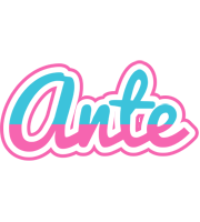 Ante woman logo